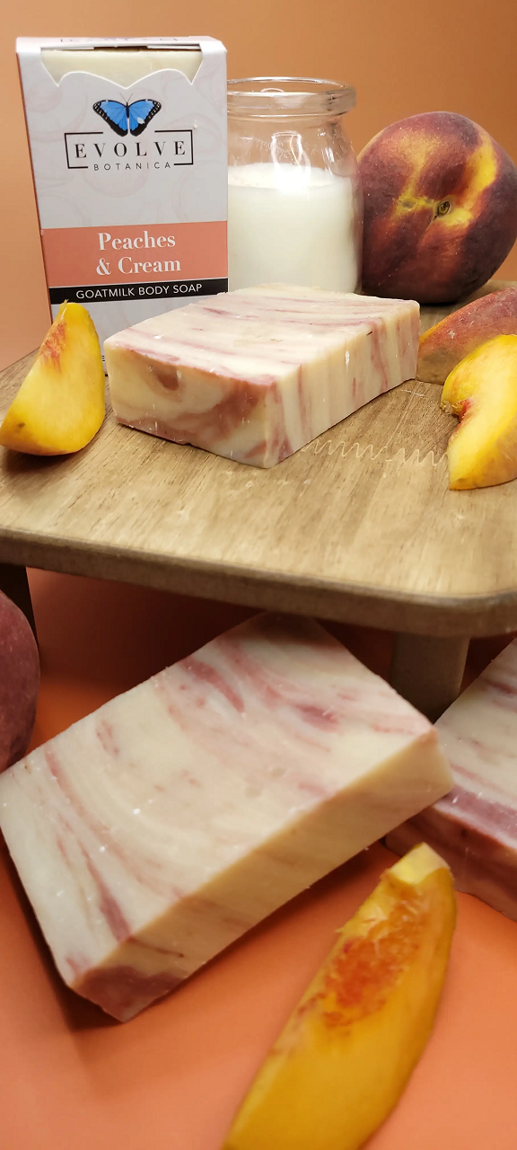 Handmade Soap - Peaches and Cream (Goatmilk)