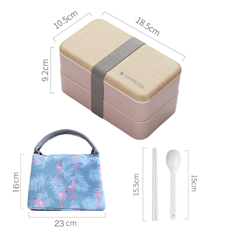 Microwave Double Layer Lunch Box