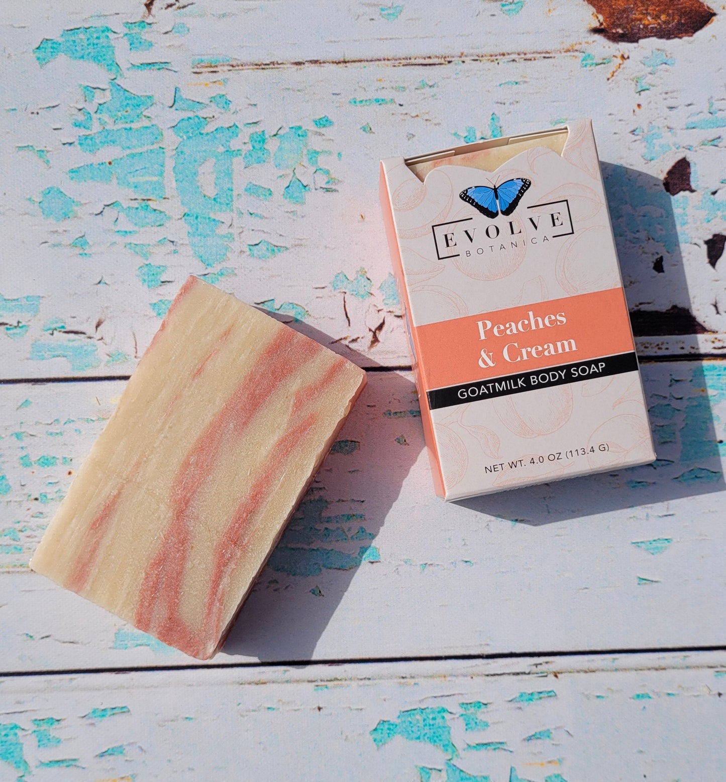 Handmade Soap - Peaches and Cream (Goatmilk)