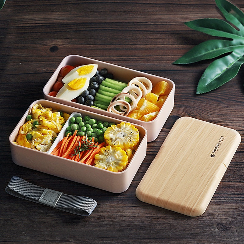 Microwave Double Layer Lunch Box