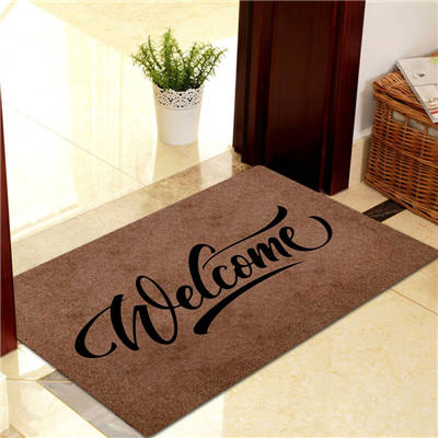 Entrance Welcome Doormat 40x60cm Polyester