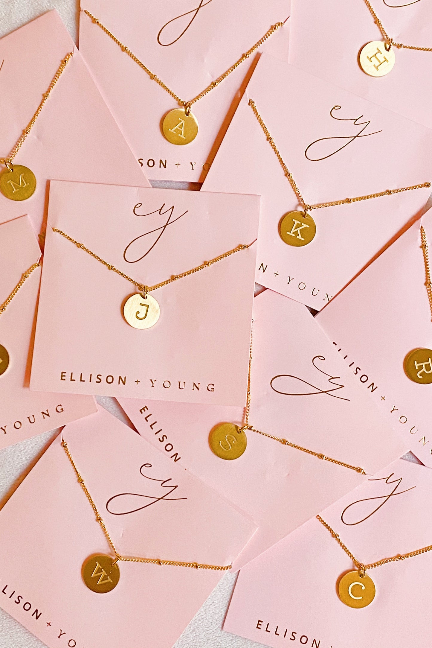 Initial Charm Necklace