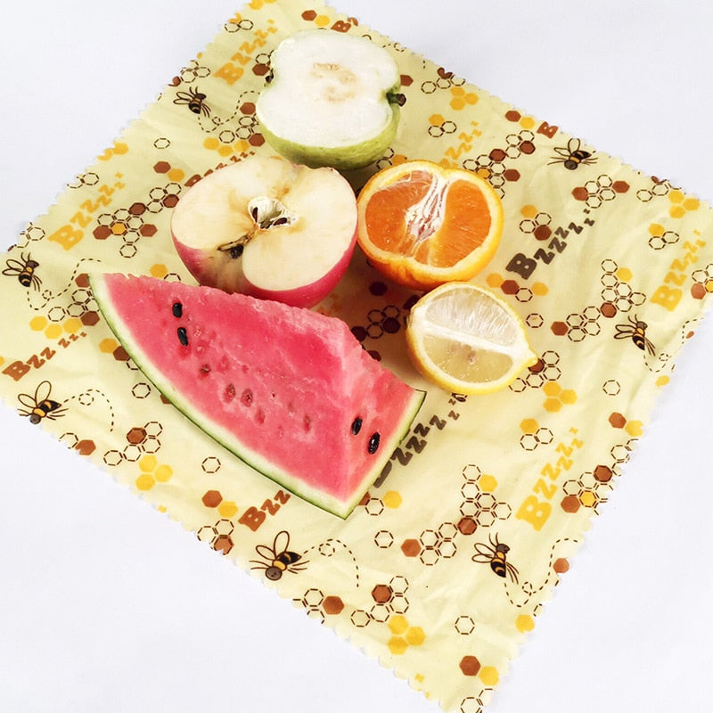 Eco Friendly Reusable Beeswax Food Wraps